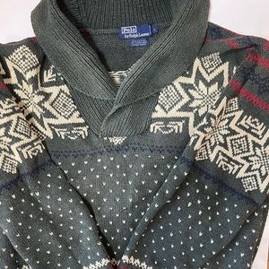 POLO Vintage Ralph Lauren Hand knit sweater